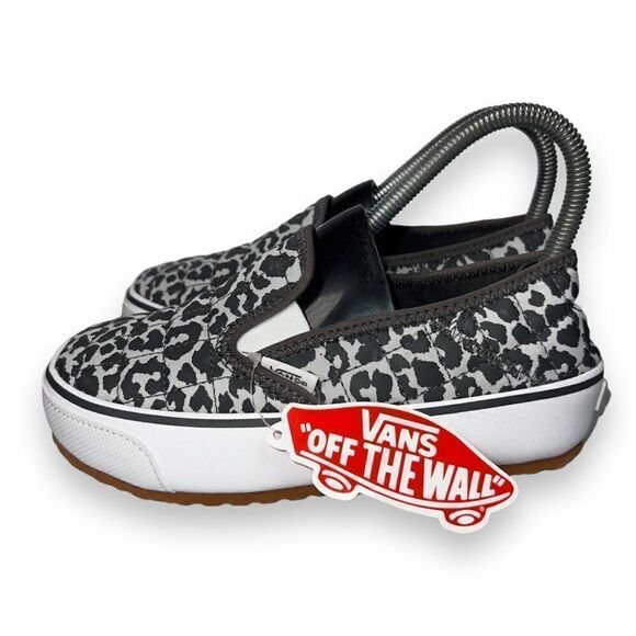 Vans Slip- er 2 Slip-on Comfort Shoes "Snow Leopard" Youth 2 - Picture 2 of 11